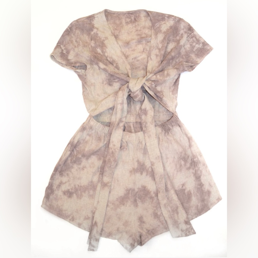 Brown Dyed Girl romper (Carolyn Romper)
